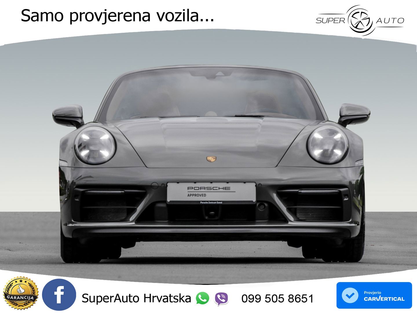 Porsche 911 Targa 4 GTS 3.0 (480 KS) PDK LED+GR SJED+ACC