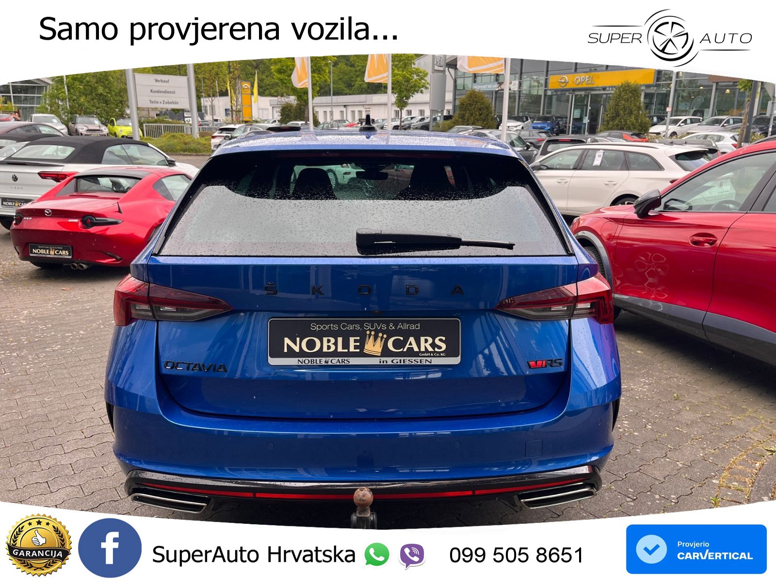 Škoda Octavia Combi RS 2.0 TSI (245 KS) DSG