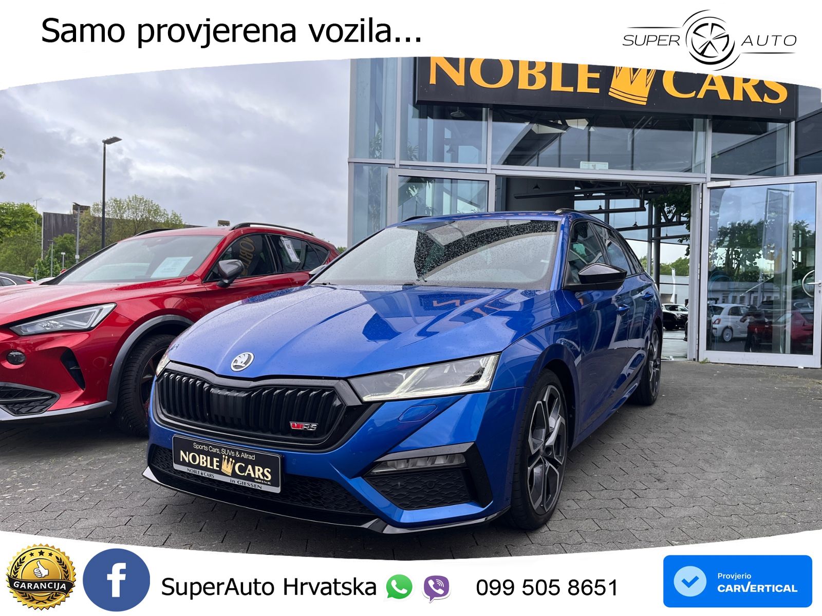 Škoda Octavia Combi RS 2.0 TSI (245 KS) DSG