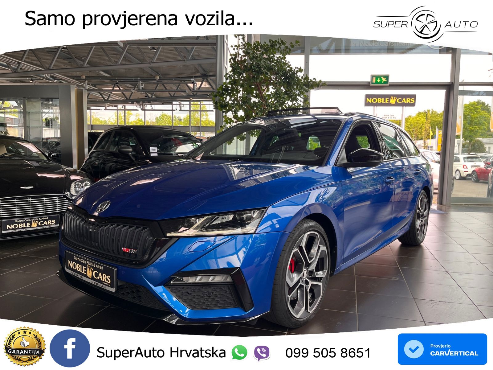 Škoda Octavia Combi RS 2.0 TSI (245 KS) DSG