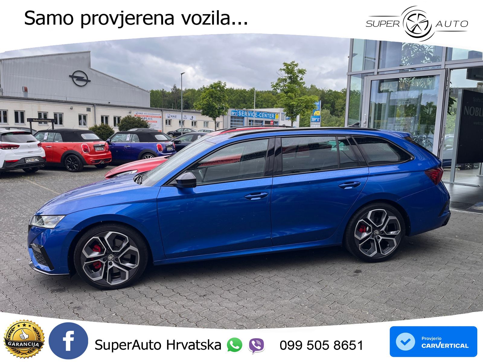 Škoda Octavia Combi RS 2.0 TSI (245 KS) DSG