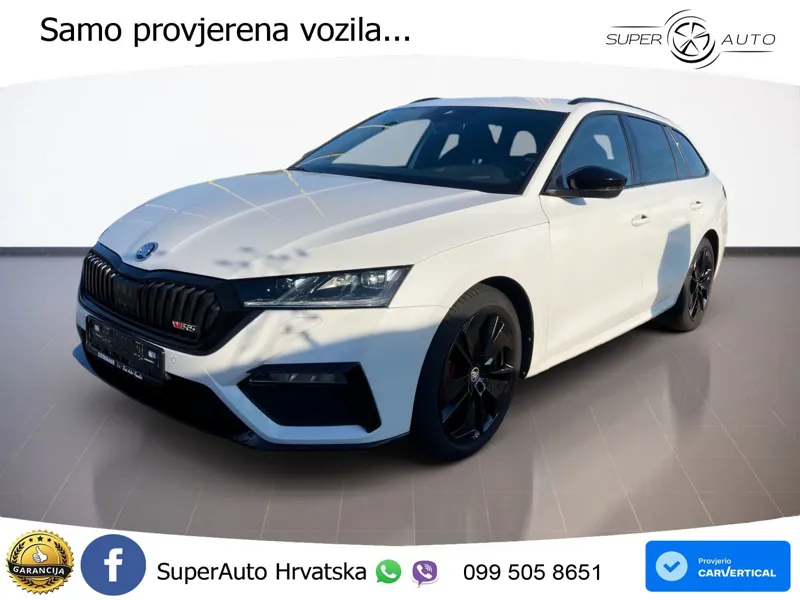 Škoda Octavia Combi RS 2.0 TDI (200 KS) DSG LED+GR SJED+ACC