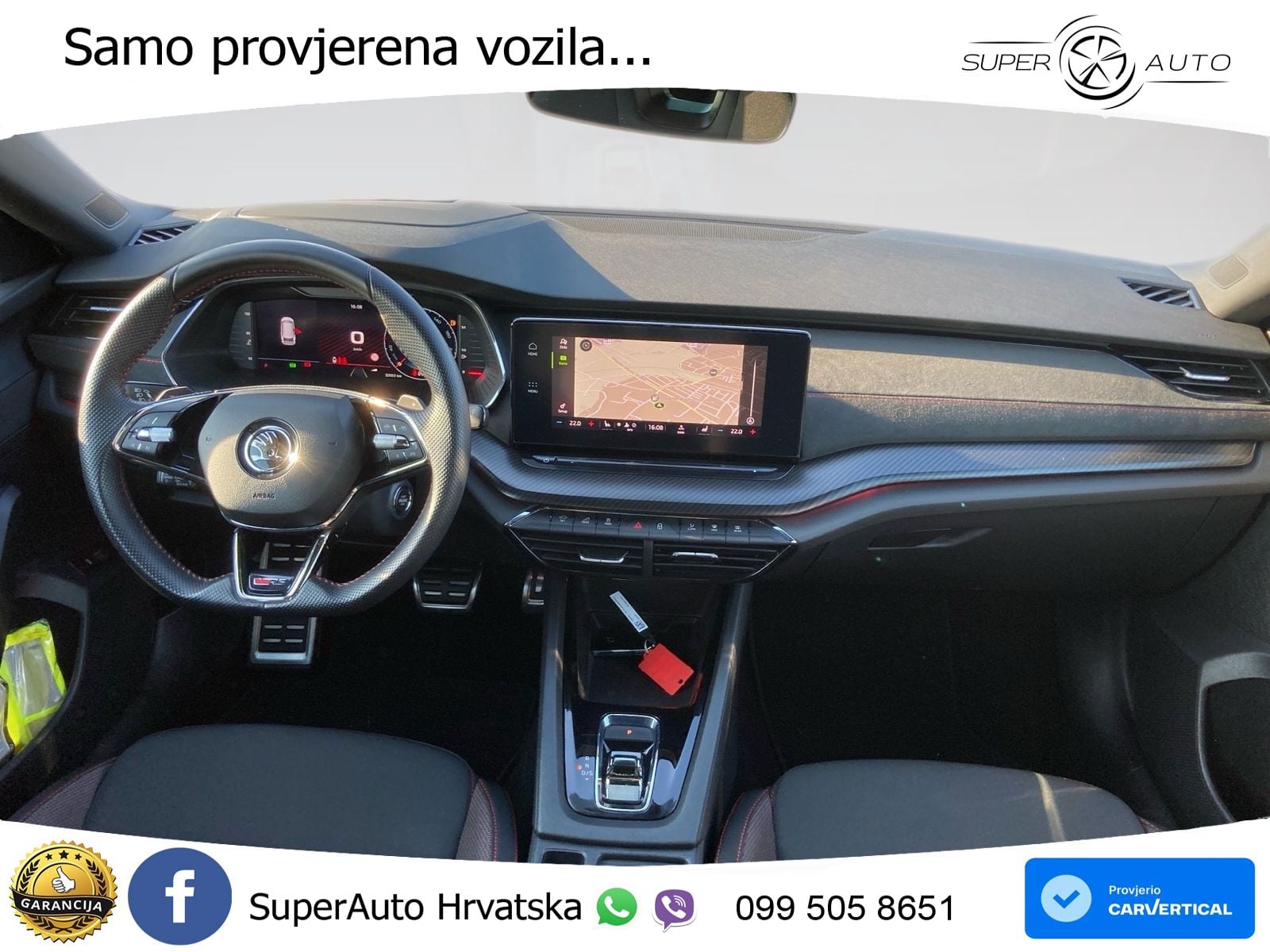 Škoda Octavia Combi RS 2.0 TDI (200 KS) DSG LED+GR SJED+ACC