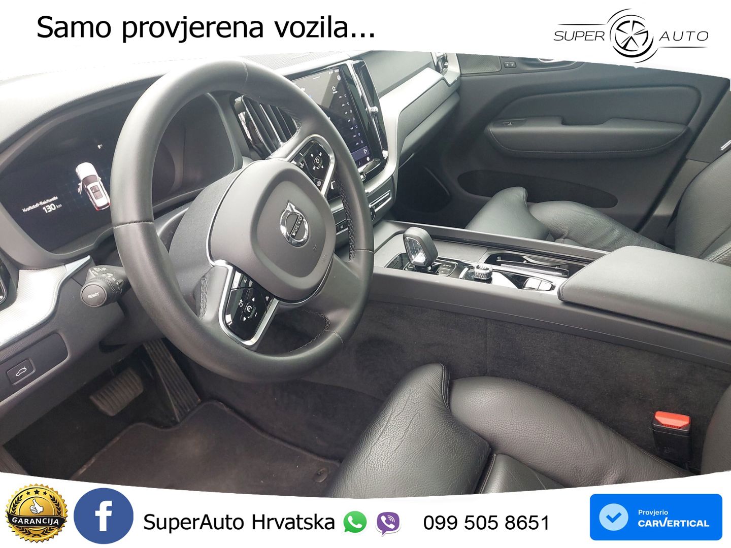 Volvo XC60 B4 Benzin FWD Geartronic ZRAČNI+ACC+4xGR SJED+KAM