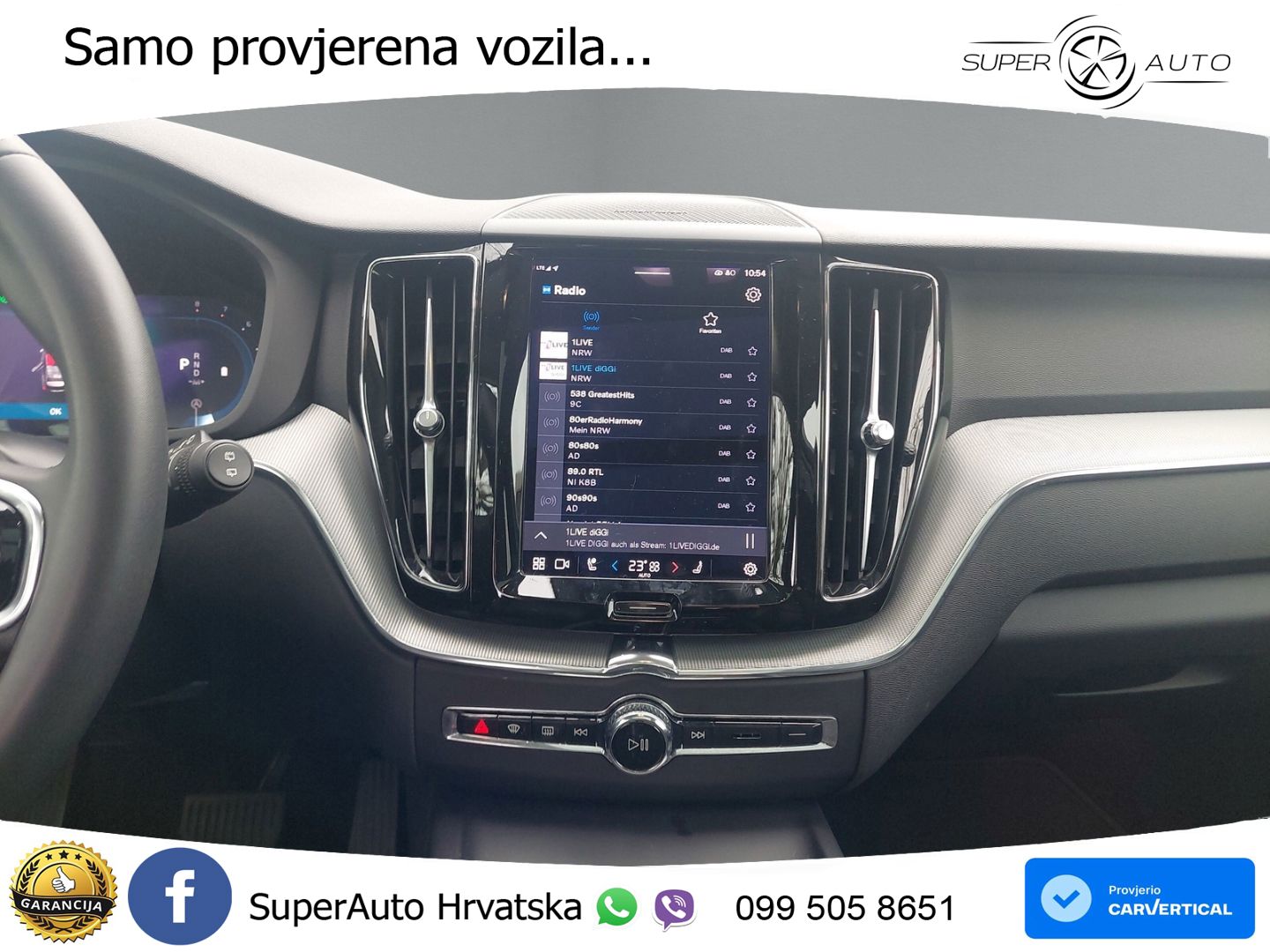 Volvo XC60 B4 Benzin FWD Geartronic ZRAČNI+ACC+4xGR SJED+KAM