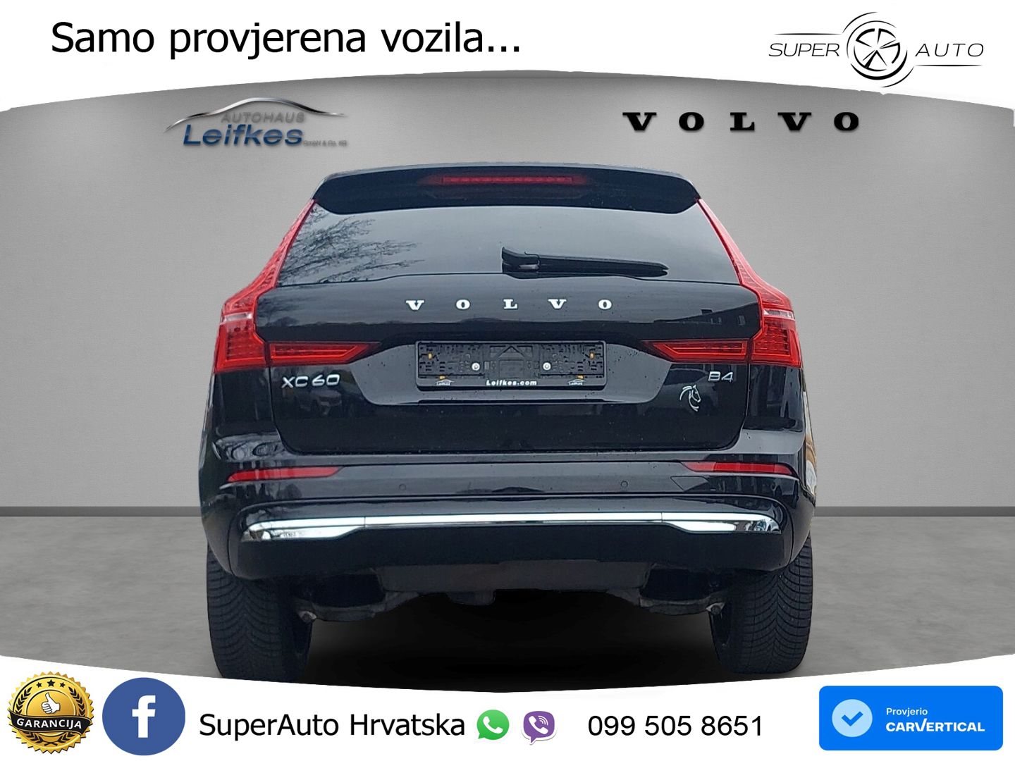 Volvo XC60 B4 Benzin FWD Geartronic ZRAČNI+ACC+4xGR SJED+KAM