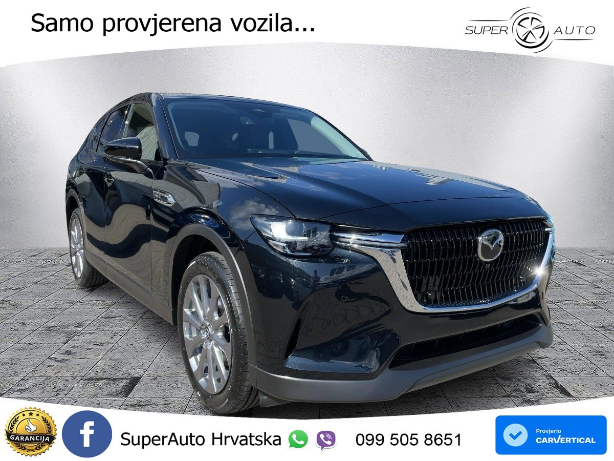 Mazda CX-60 3.3 e-Skyactiv D (254 KS) AWD Automatic ACC+HEAD+4xGR SJED+360+PANO