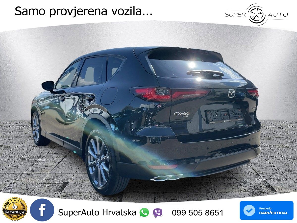 Mazda CX-60 3.3 e-Skyactiv D (254 KS) AWD Automatic ACC+HEAD+4xGR SJED+360+PANO