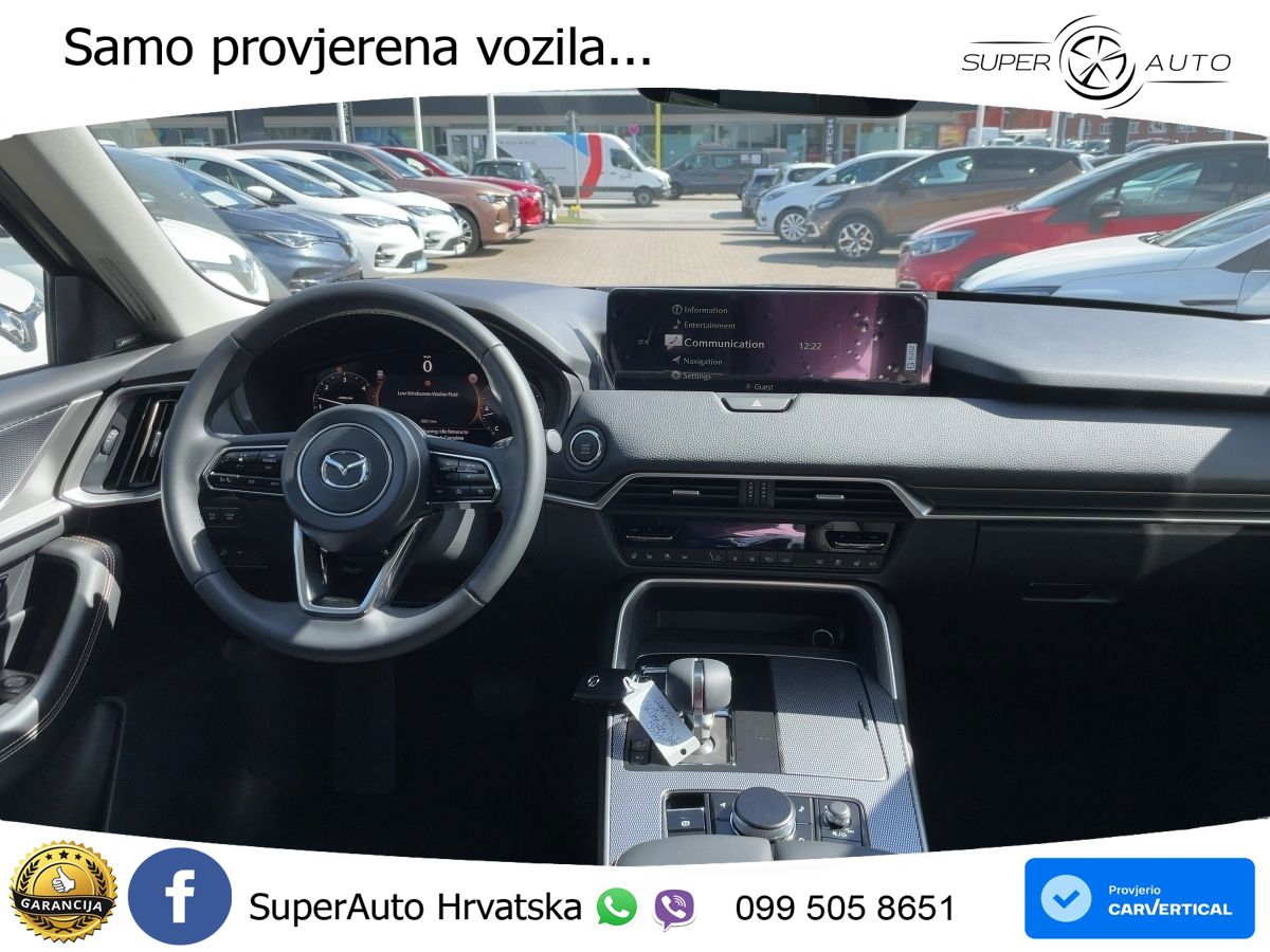 Mazda CX-60 3.3 e-Skyactiv D (254 KS) AWD Automatic ACC+HEAD+4xGR SJED+360+PANO