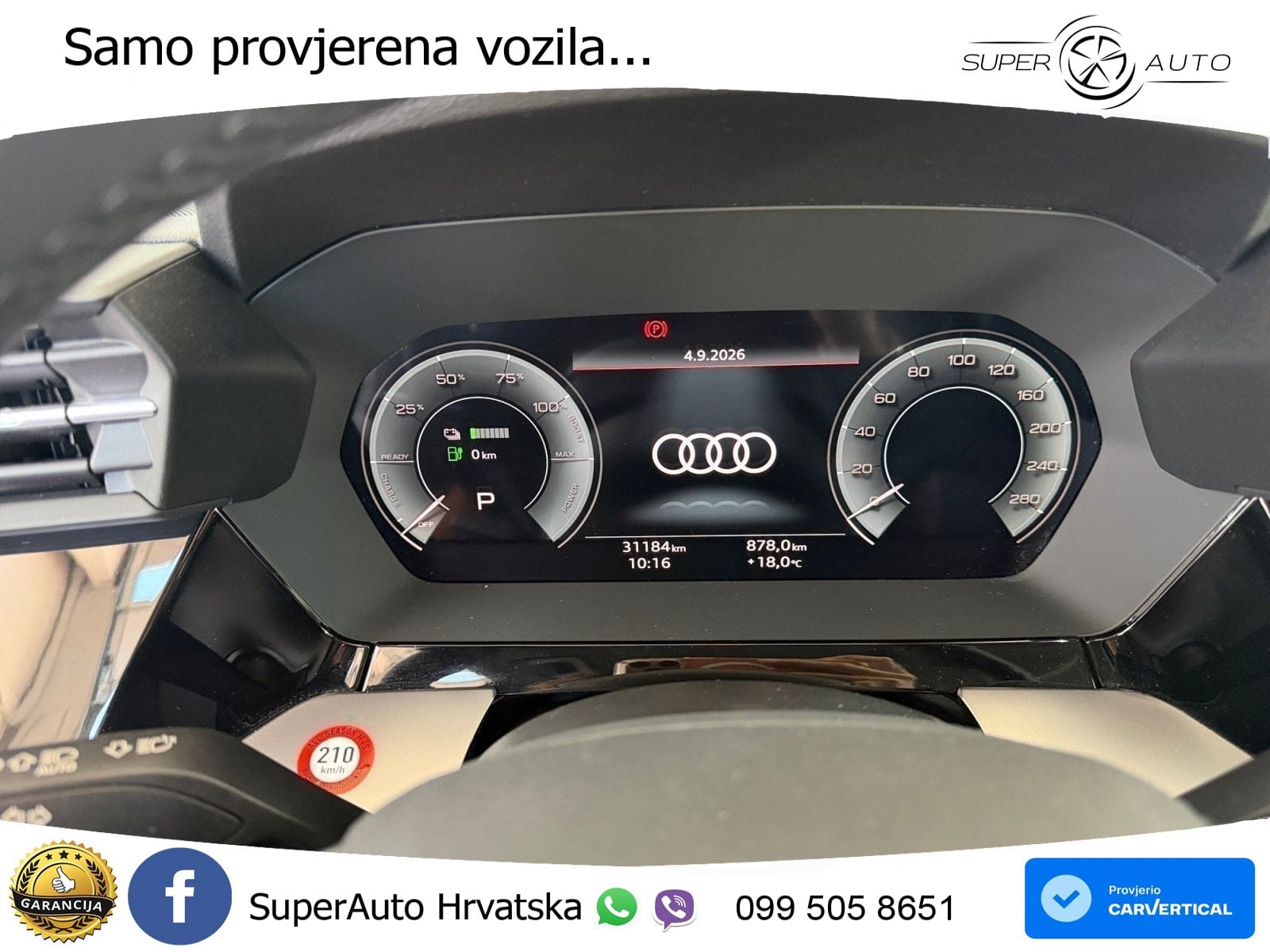 Audi A3 40 TFSIe (204 KS) S tronic LED+GR SJED+ACC