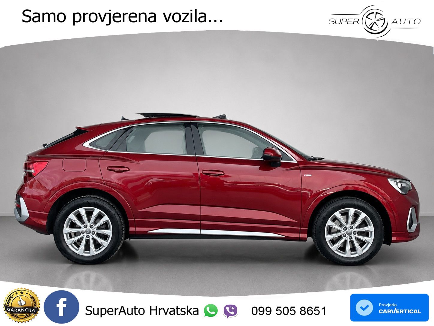 Audi Q3 Sportback 40 TDI (190 KS) quattro S tronic S line