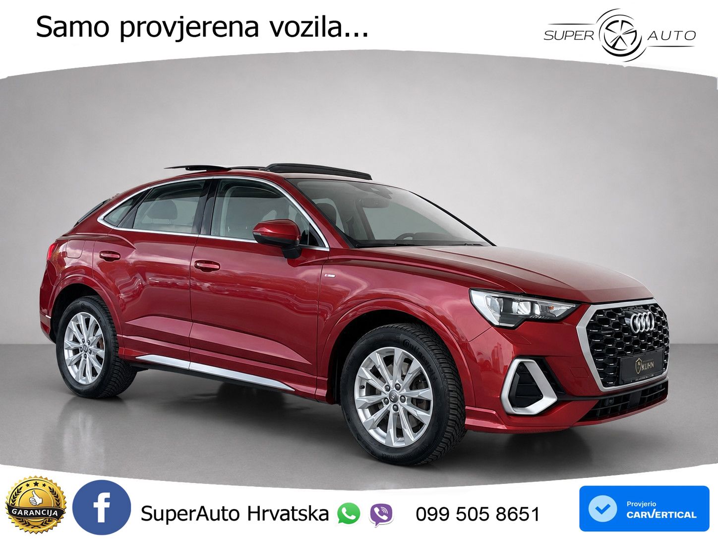 Audi Q3 Sportback 40 TDI (190 KS) quattro S tronic S line