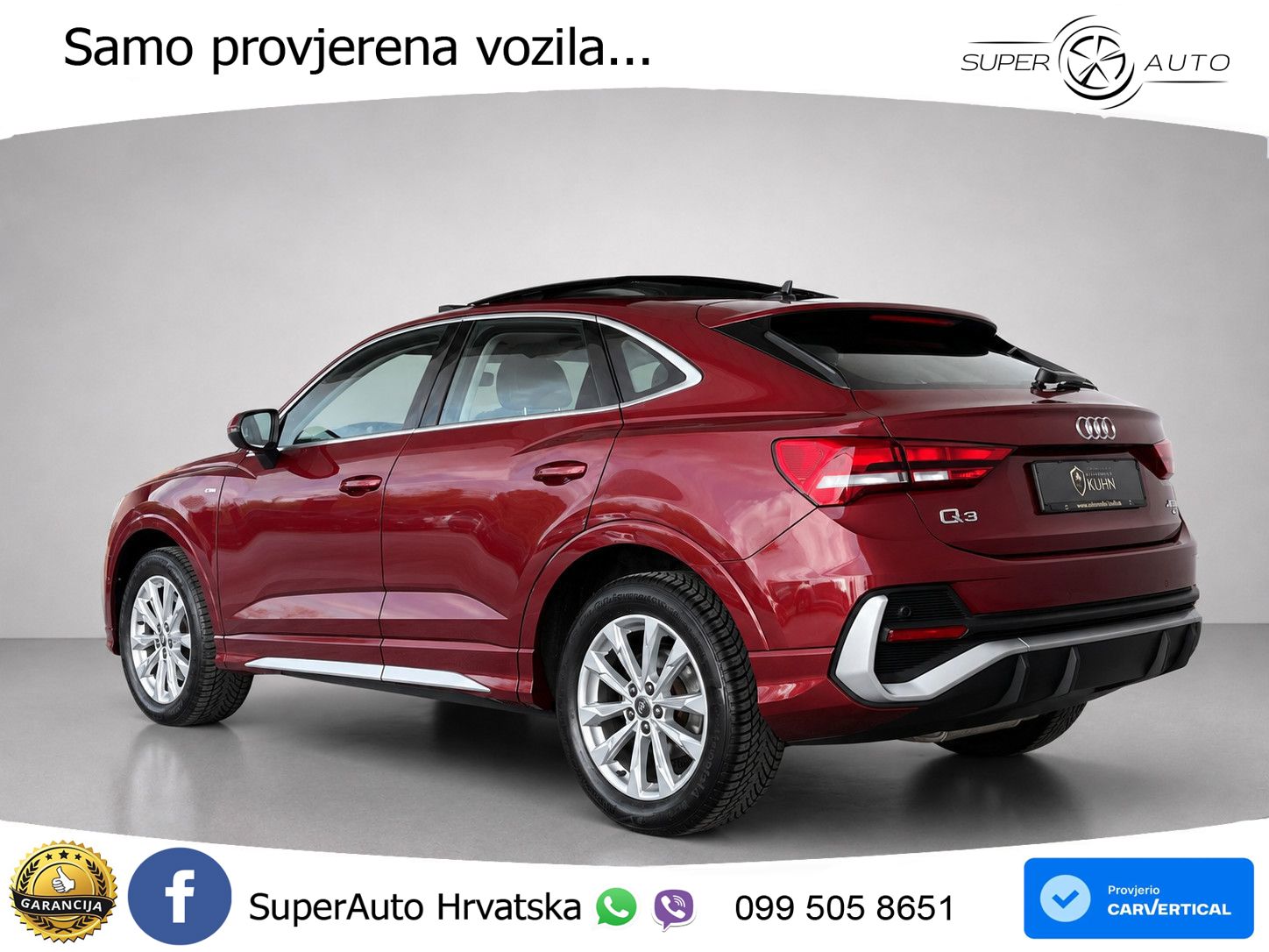 Audi Q3 Sportback 40 TDI (190 KS) quattro S tronic S line