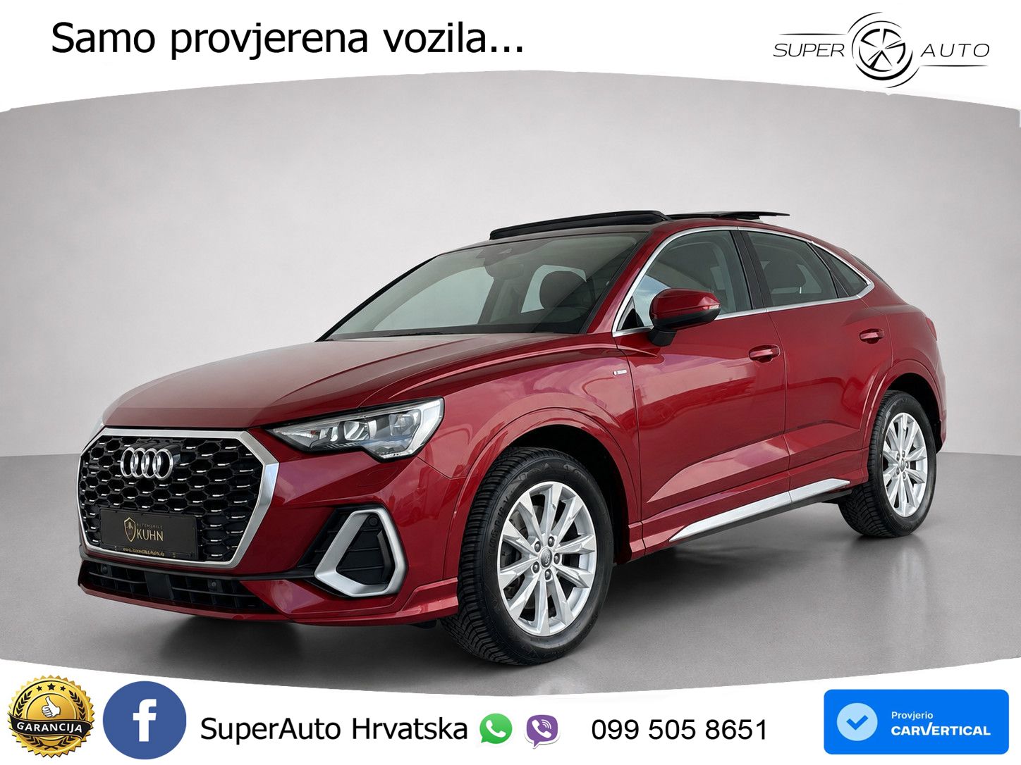 Audi Q3 Sportback 40 TDI (190 KS) quattro S tronic S line