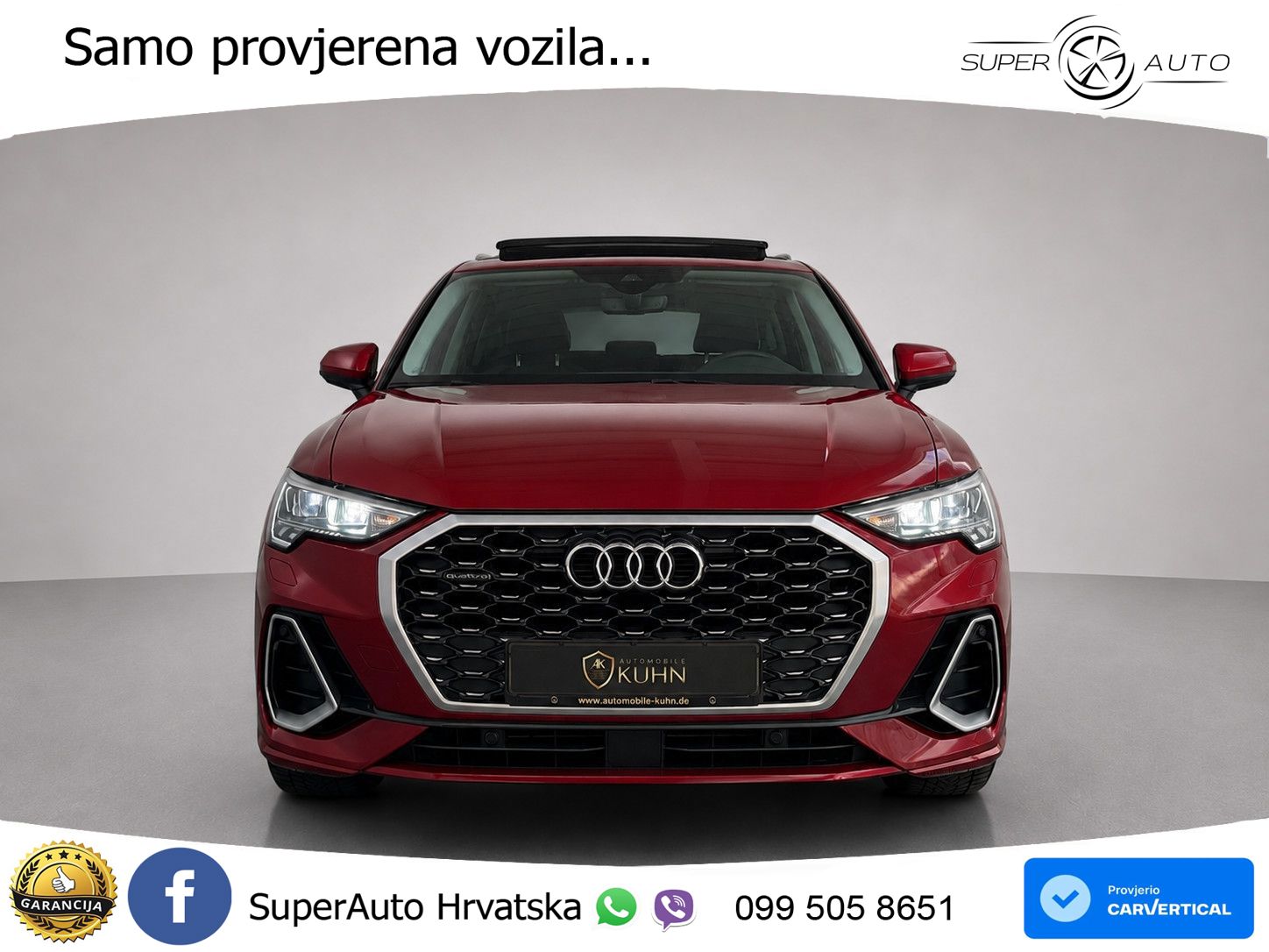 Audi Q3 Sportback 40 TDI (190 KS) quattro S tronic S line