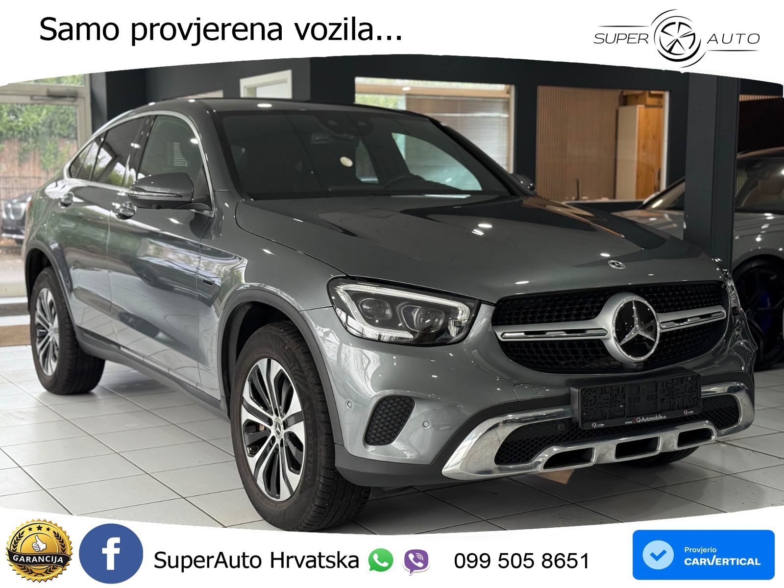 Mercedes GLC Coupe 300de (306 KS) 4MATIC 9G-TRONIC LED+GR SJED+ACC