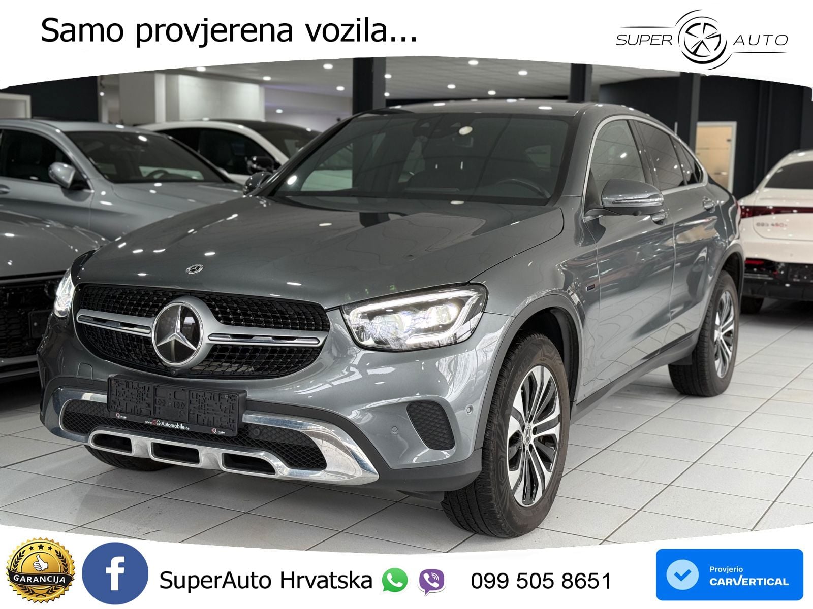 Mercedes GLC Coupe 300de (306 KS) 4MATIC 9G-TRONIC LED+GR SJED+ACC