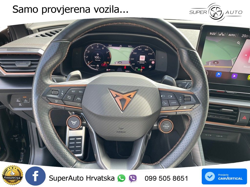 Cupra Formentor VZ5 2.5 TSI (390 KS) 4Drive DSG LED+GR SJED+ACC