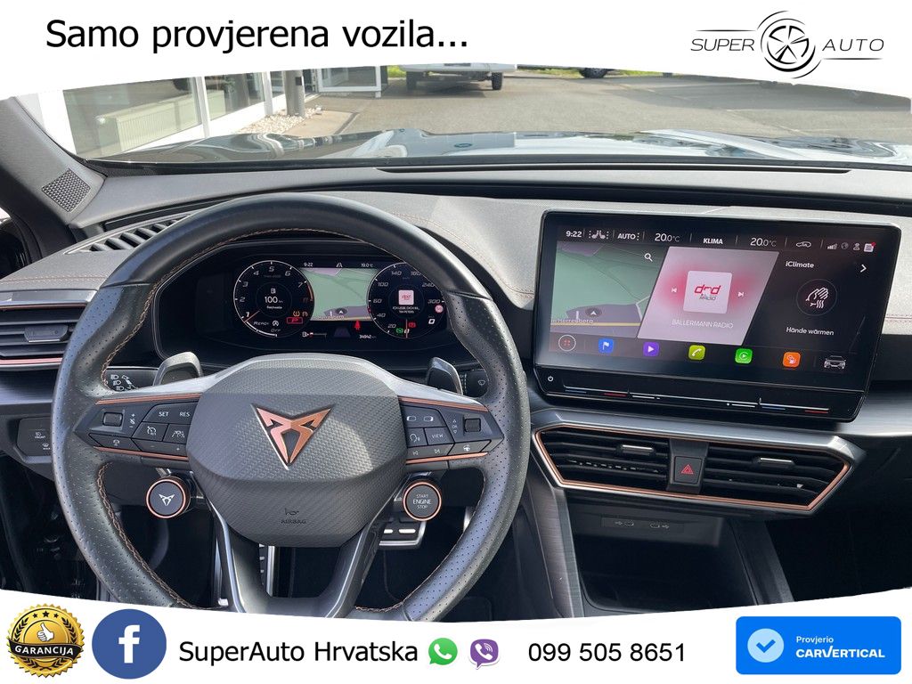 Cupra Formentor VZ5 2.5 TSI (390 KS) 4Drive DSG LED+GR SJED+ACC