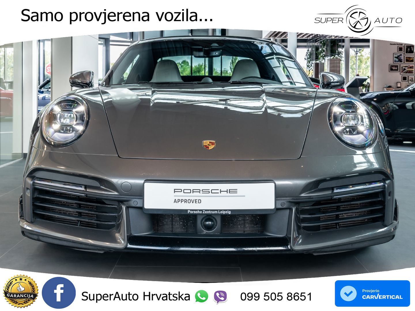Porsche 911 Turbo S 3.8 (650 KS) PDK LED+GR SJED+ACC