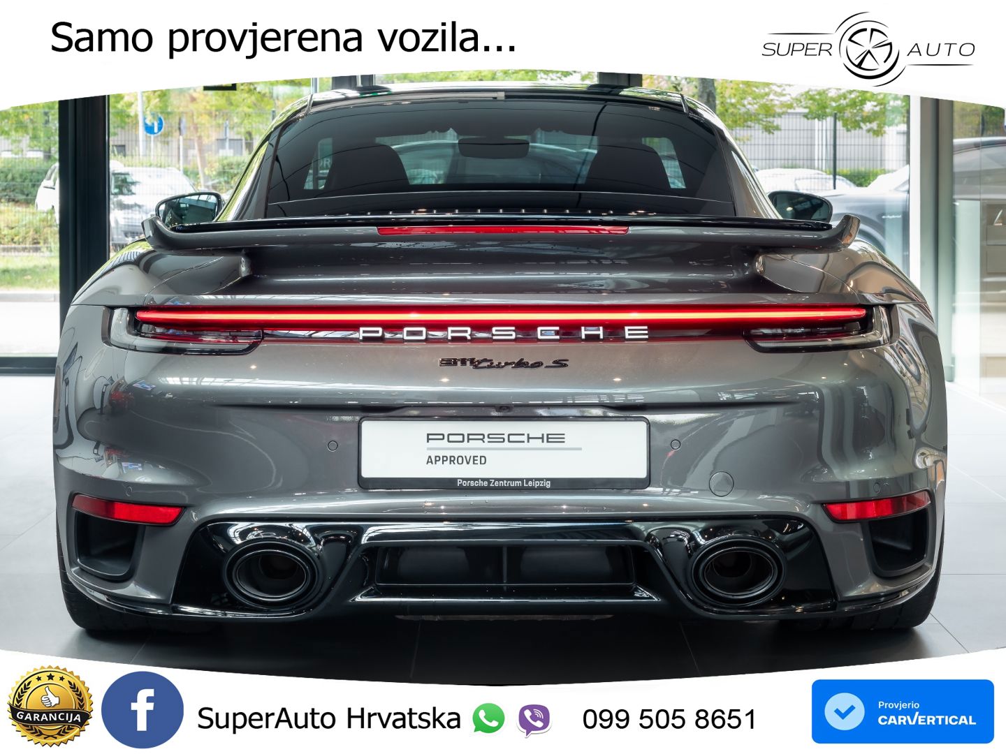 Porsche 911 Turbo S 3.8 (650 KS) PDK LED+GR SJED+ACC