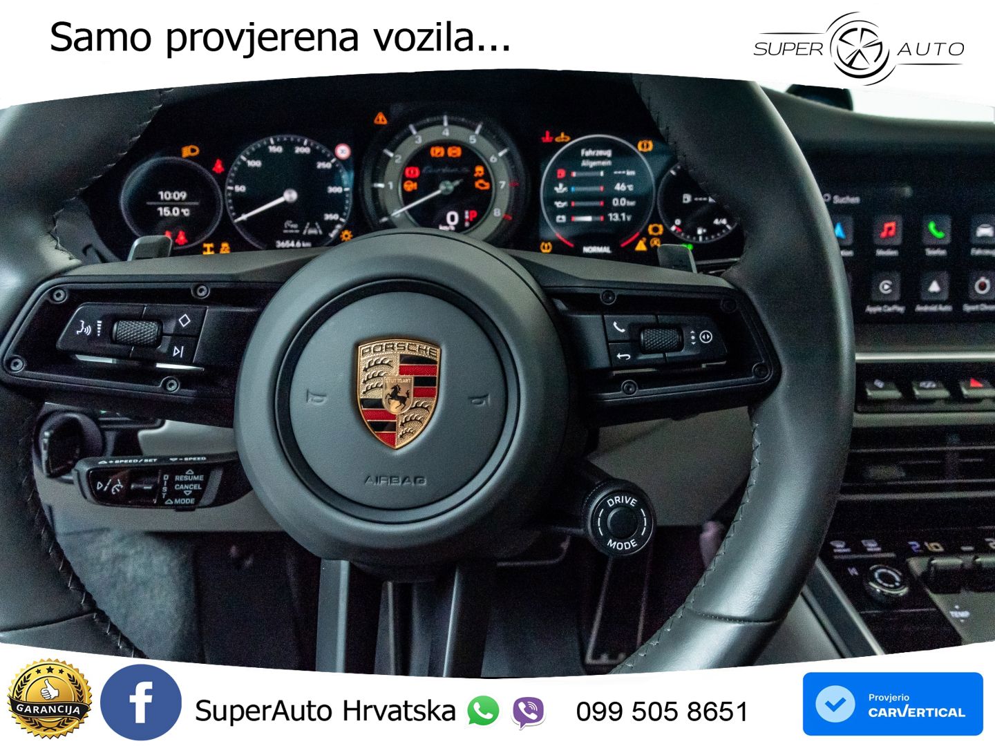 Porsche 911 Turbo S 3.8 (650 KS) PDK LED+GR SJED+ACC