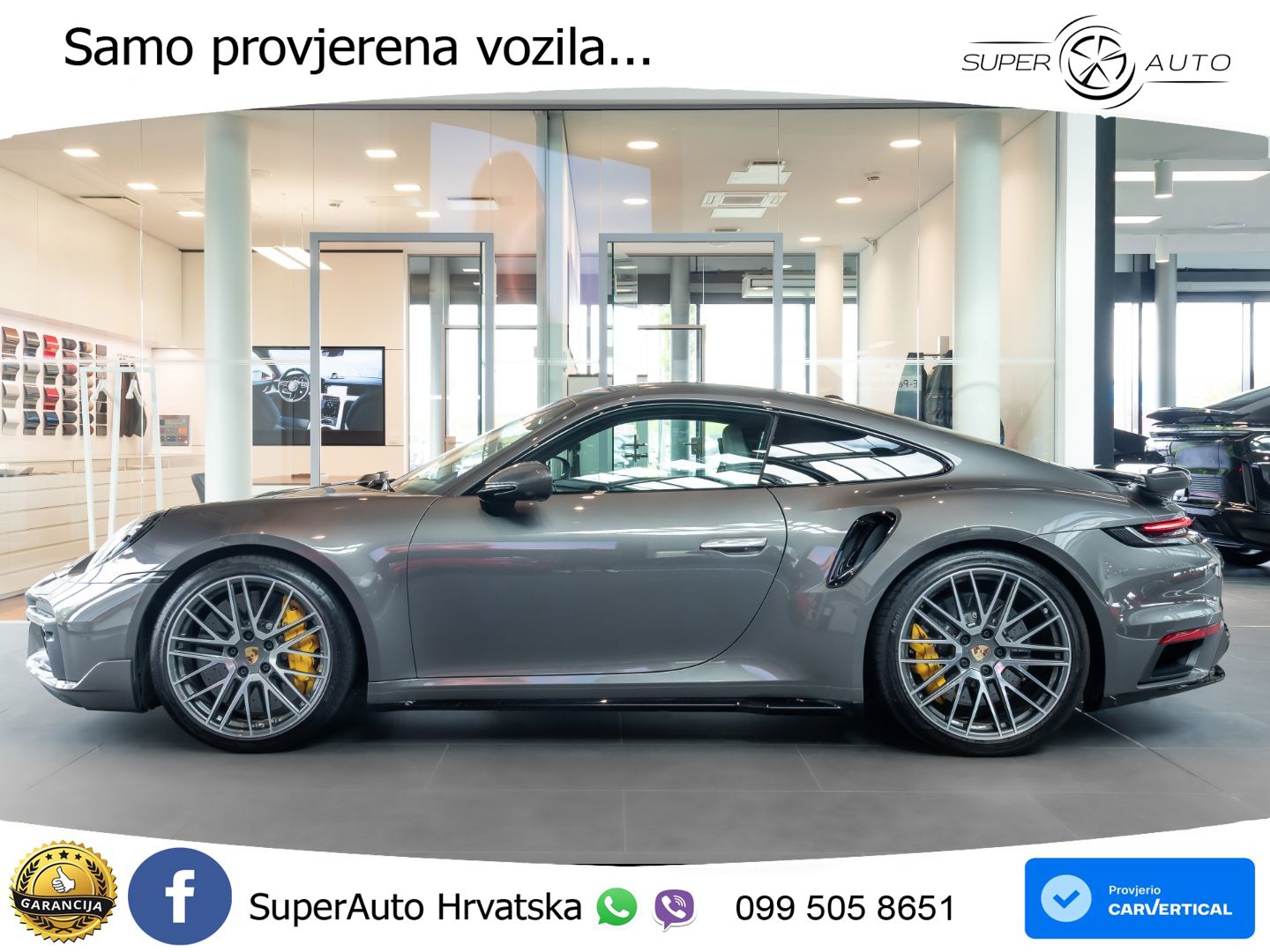 Porsche 911 Turbo S 3.8 (650 KS) PDK LED+GR SJED+ACC