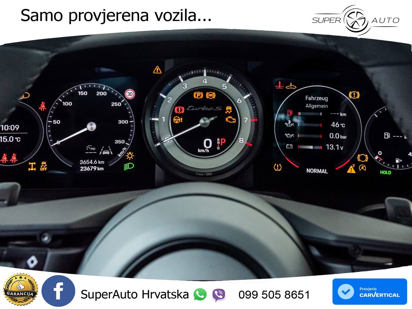 Porsche 911 Turbo S 3.8 (650 KS) PDK LED+GR SJED+ACC