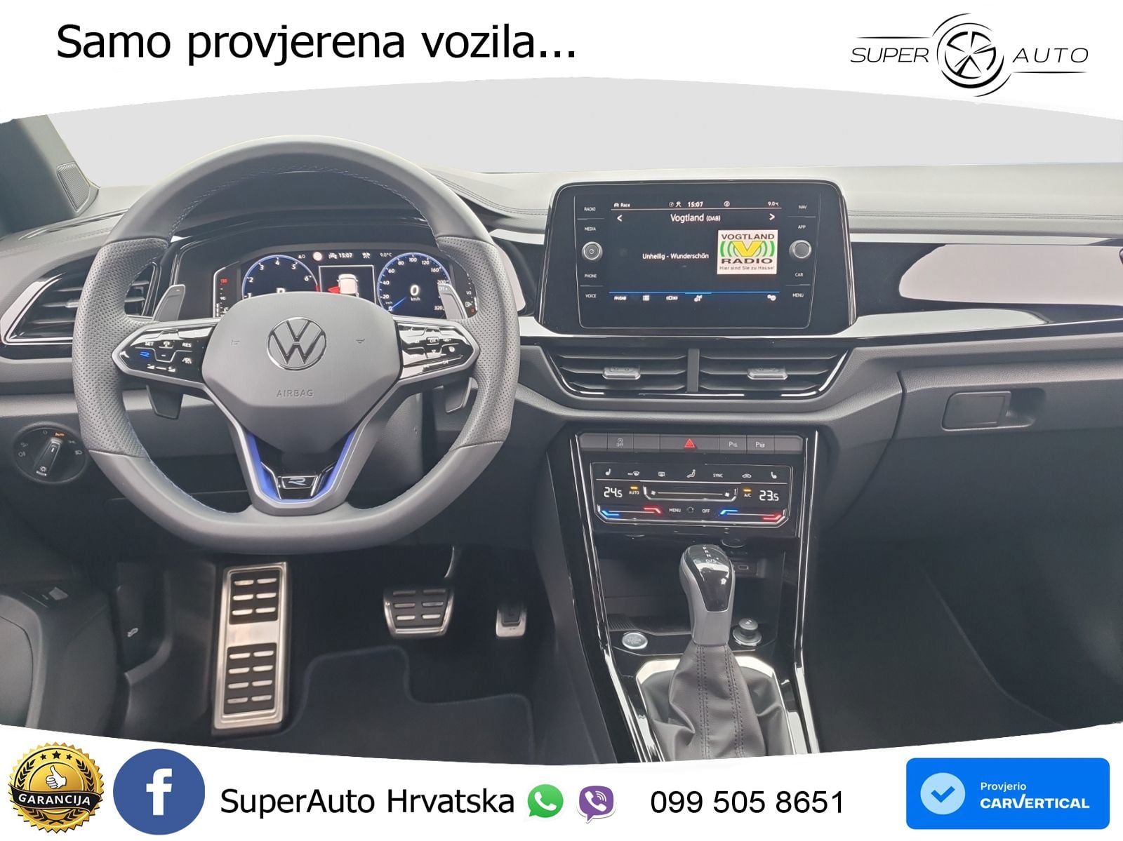 Volkswagen T-Roc I R 2.0 TSI (300 KS) OPF 4M DSG MATRIX+GR SJED+KAM