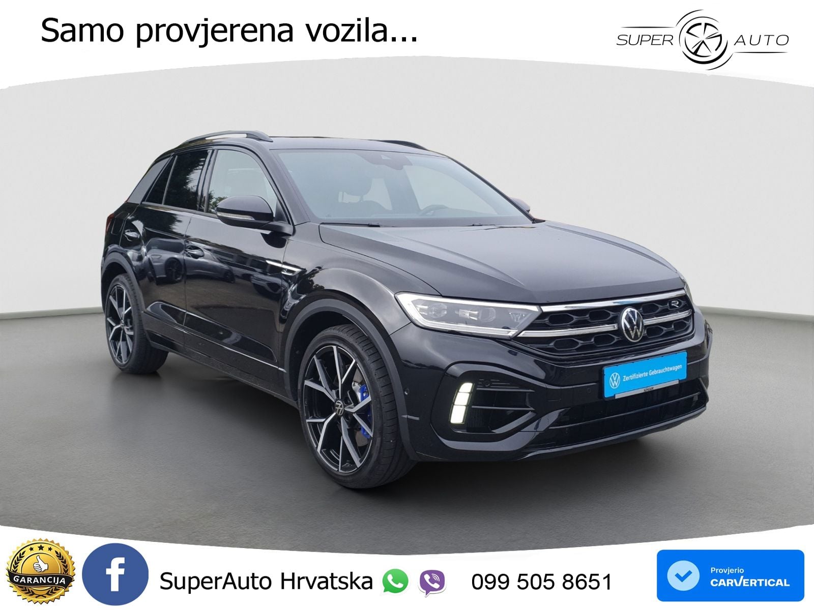 Volkswagen T-Roc I R 2.0 TSI (300 KS) OPF 4M DSG MATRIX+GR SJED+KAM