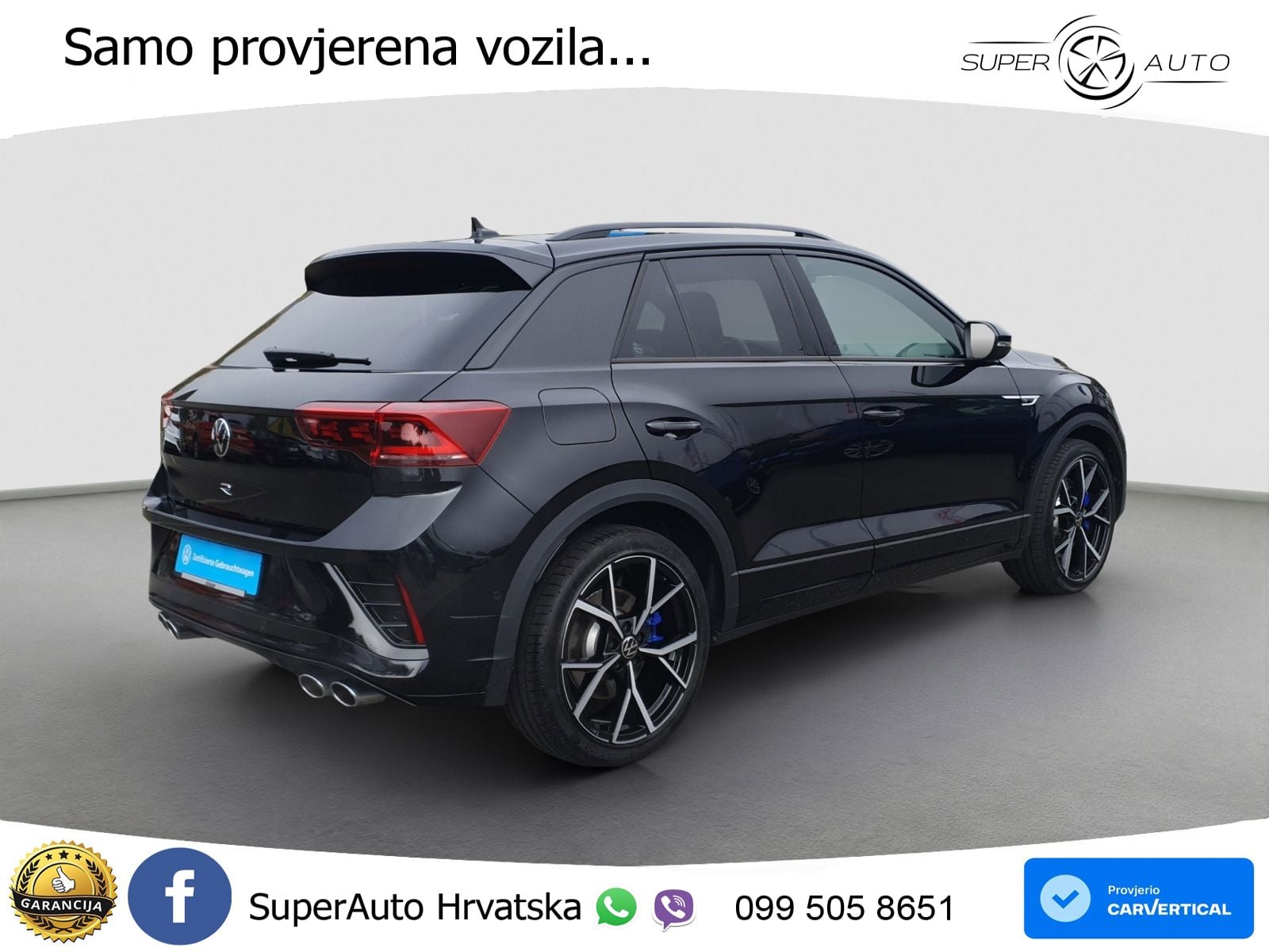 Volkswagen T-Roc I R 2.0 TSI (300 KS) OPF 4M DSG MATRIX+GR SJED+KAM