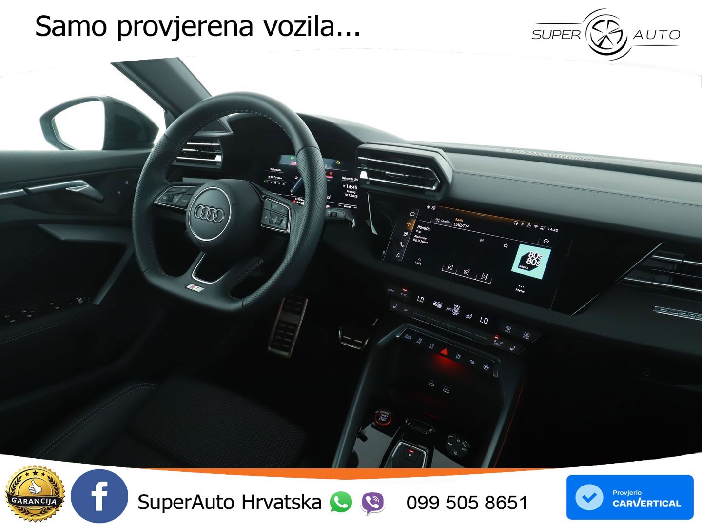 Audi S3 2.0 TFSI (333 KS) quattro S tronic LED+GR SJED+ACC