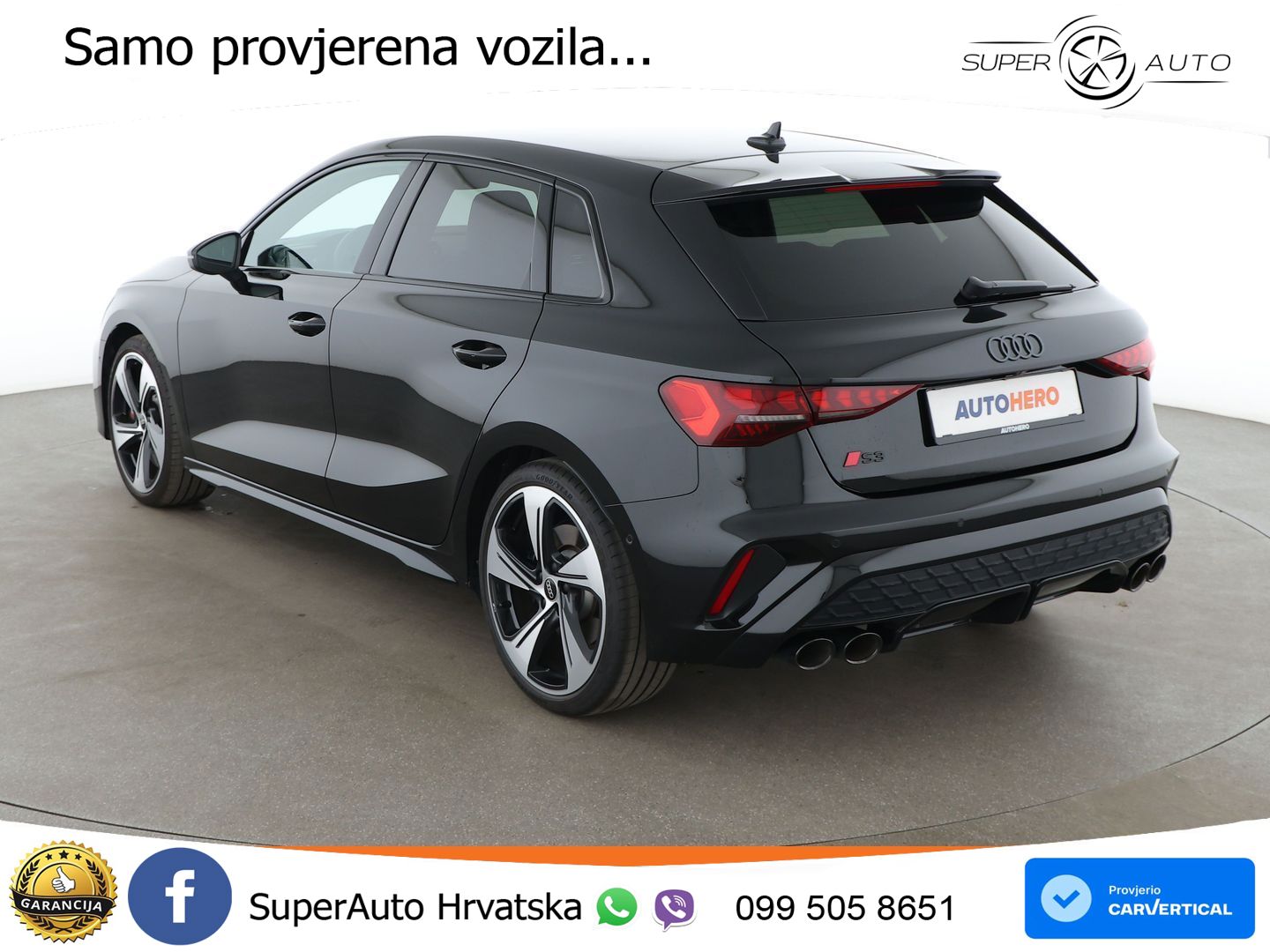 Audi S3 2.0 TFSI (333 KS) quattro S tronic LED+GR SJED+ACC