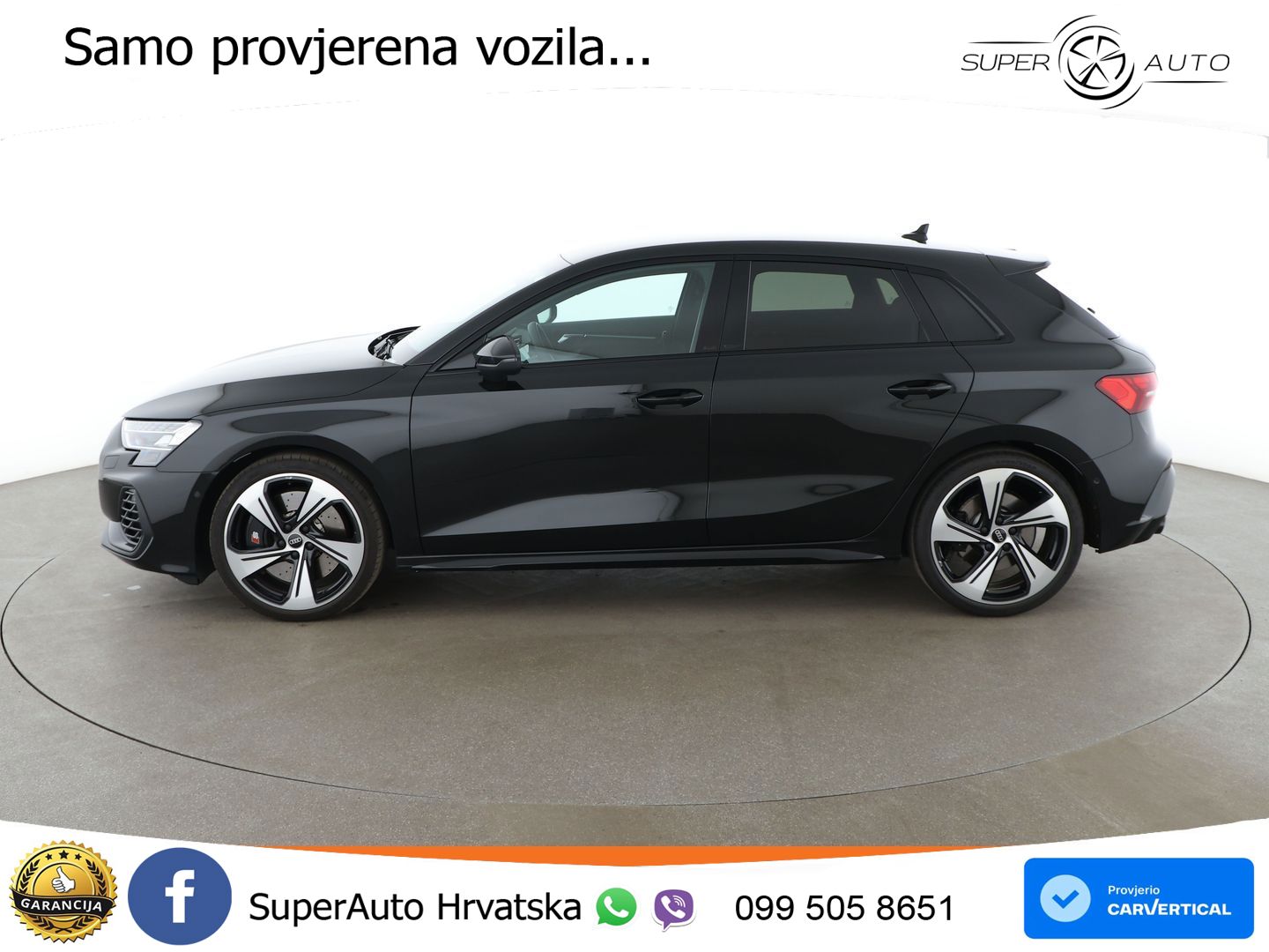 Audi S3 2.0 TFSI (333 KS) quattro S tronic LED+GR SJED+ACC