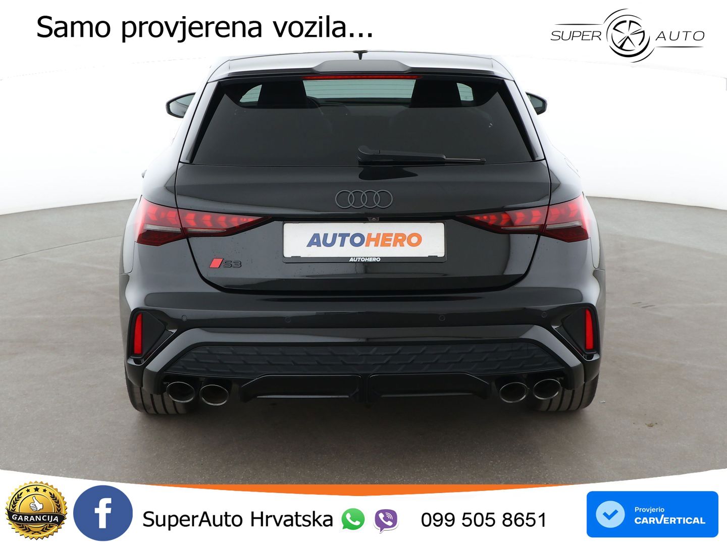 Audi S3 2.0 TFSI (333 KS) quattro S tronic LED+GR SJED+ACC