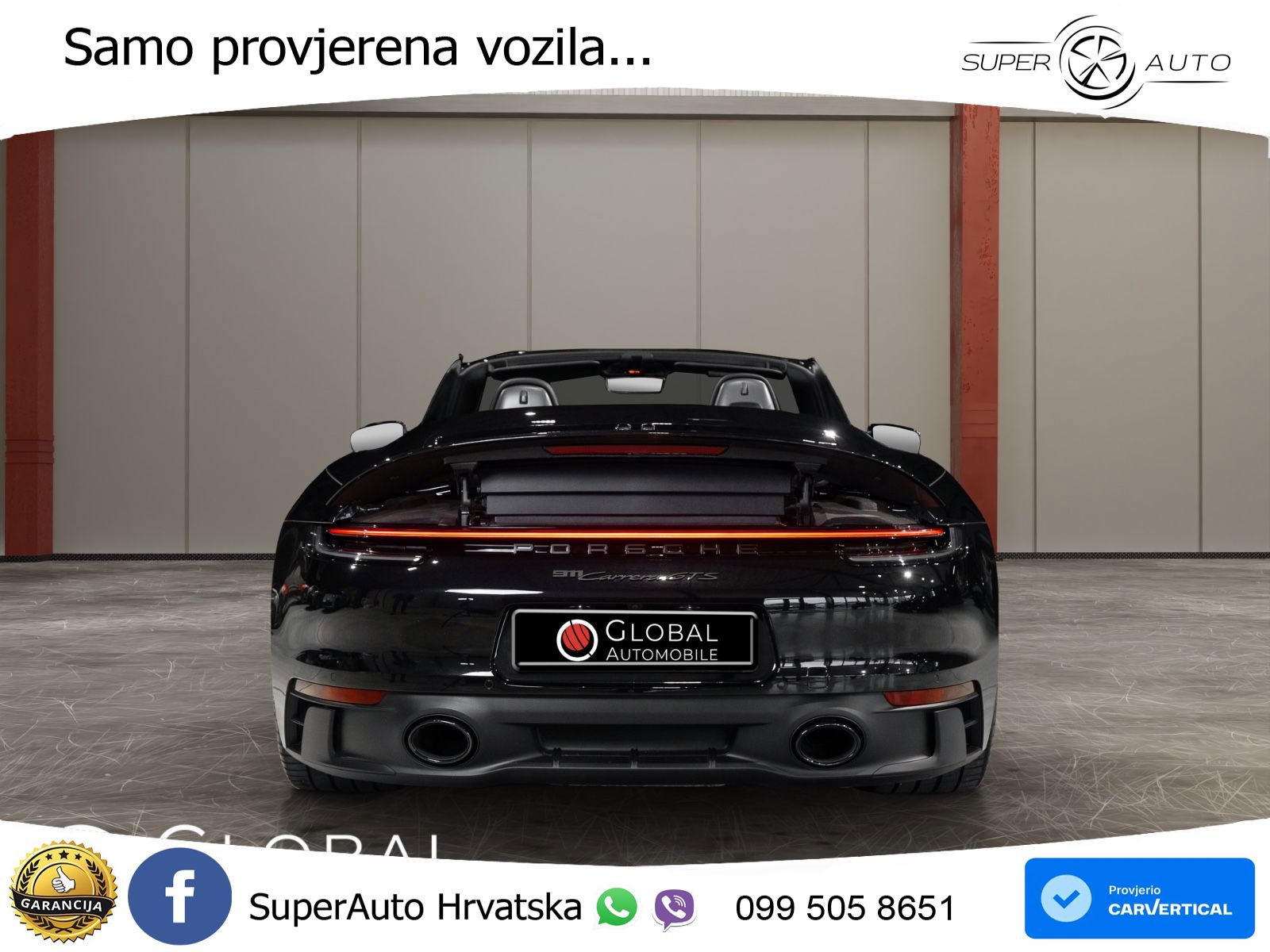 Porsche 911 Carrera GTS Cabriolet 3.0 (480 KS) PDK
