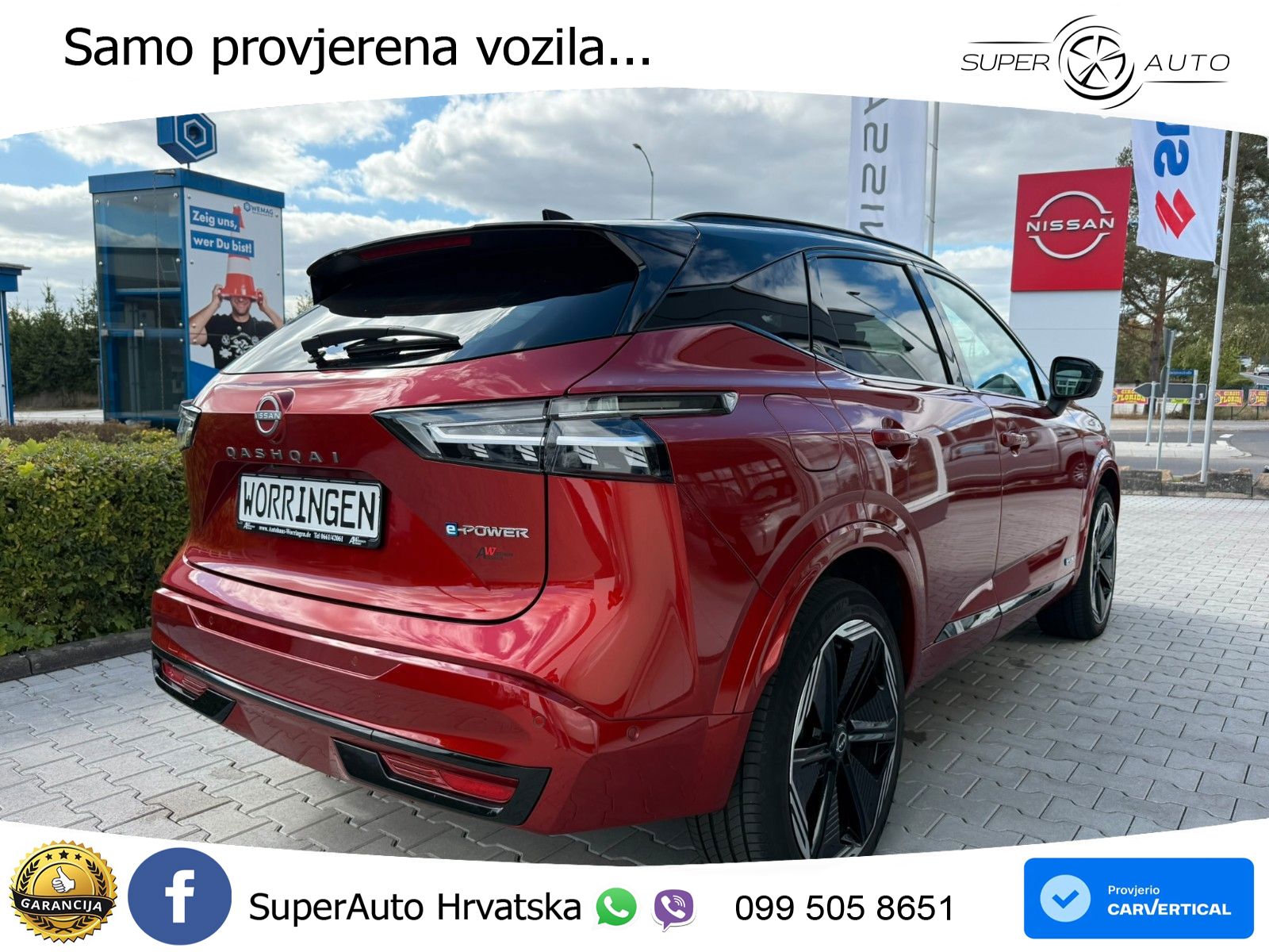 Nissan Qashqai e-POWER 1.5 VC-T (190 KS) Automatic N-Design LED+GR SJED+ACC