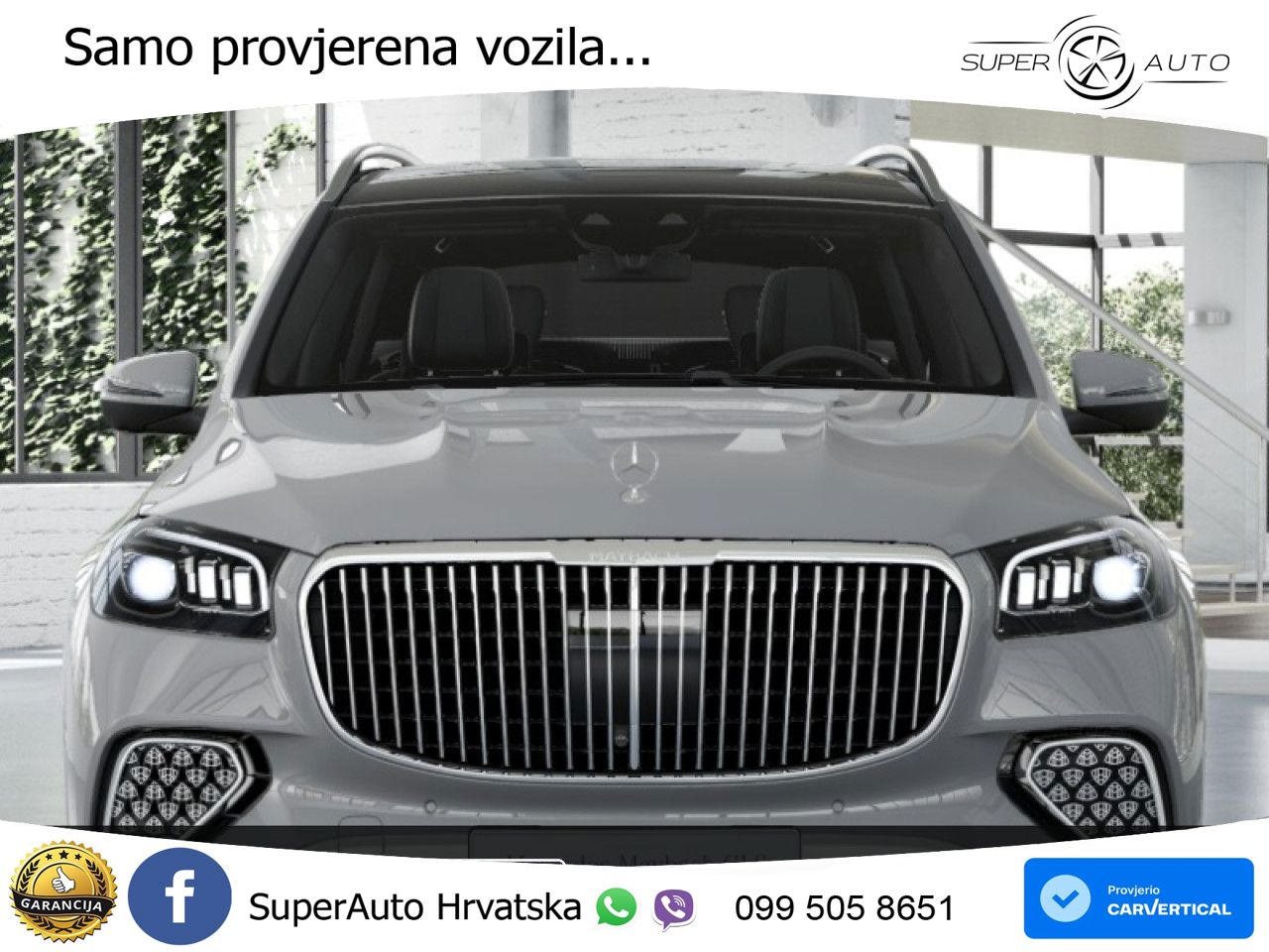 Mercedes Maybach GLS 600 V8 EQ Boost 4MATIC 9G-TRONIC ACC+HEAD+4xGR SJED+360+PANO