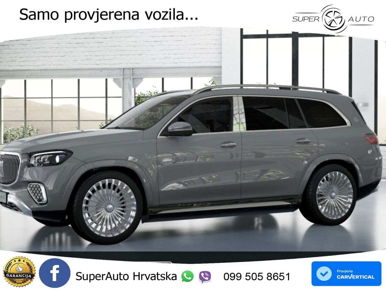 Mercedes Maybach GLS 600 V8 EQ Boost 4MATIC 9G-TRONIC ACC+HEAD+4xGR SJED+360+PANO