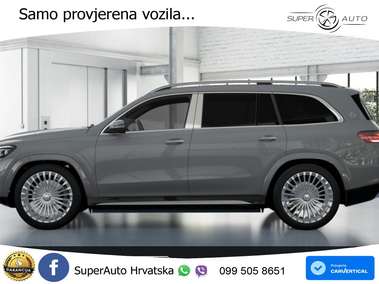 Mercedes Maybach GLS 600 V8 EQ Boost 4MATIC 9G-TRONIC ACC+HEAD+4xGR SJED+360+PANO