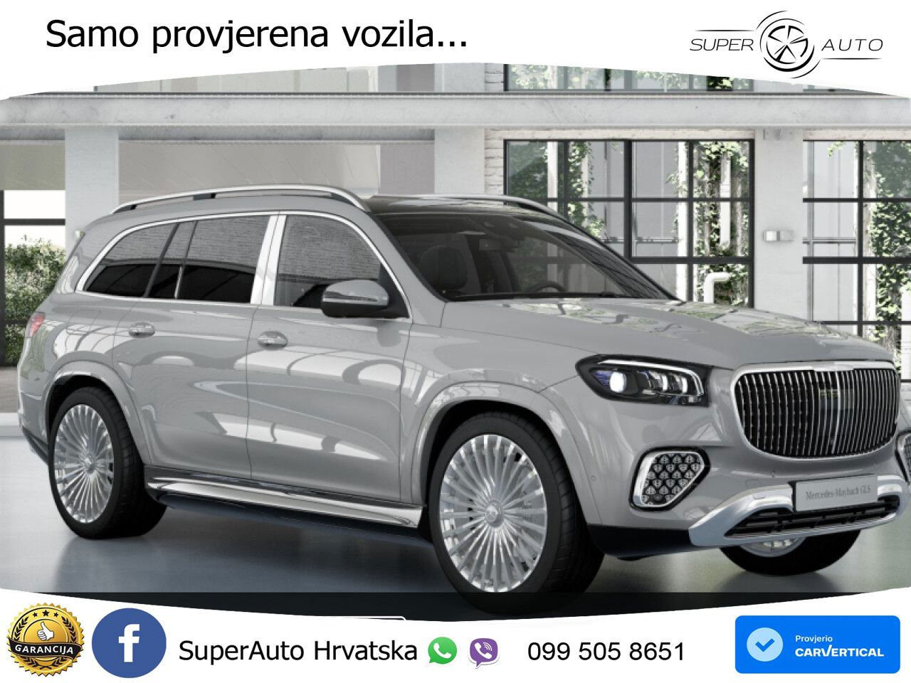 Mercedes Maybach GLS 600 V8 EQ Boost 4MATIC 9G-TRONIC ACC+HEAD+4xGR SJED+360+PANO