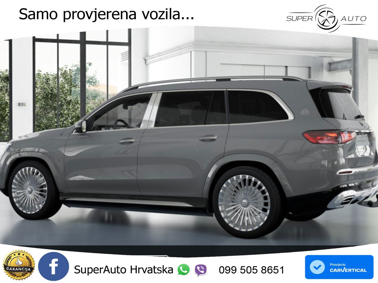 Mercedes Maybach GLS 600 V8 EQ Boost 4MATIC 9G-TRONIC ACC+HEAD+4xGR SJED+360+PANO