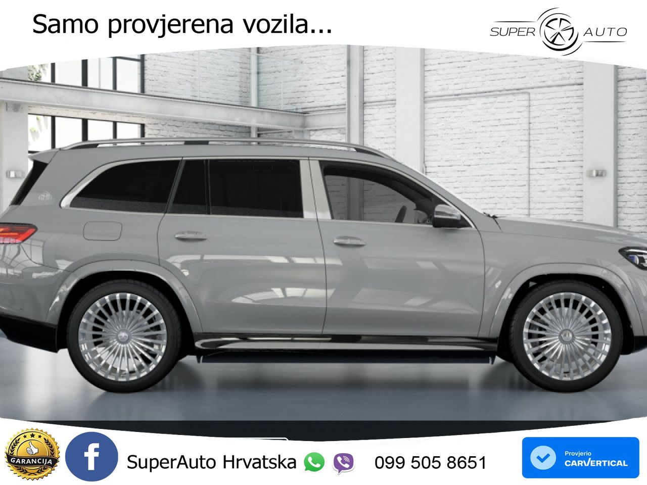 Mercedes Maybach GLS 600 V8 EQ Boost 4MATIC 9G-TRONIC ACC+HEAD+4xGR SJED+360+PANO