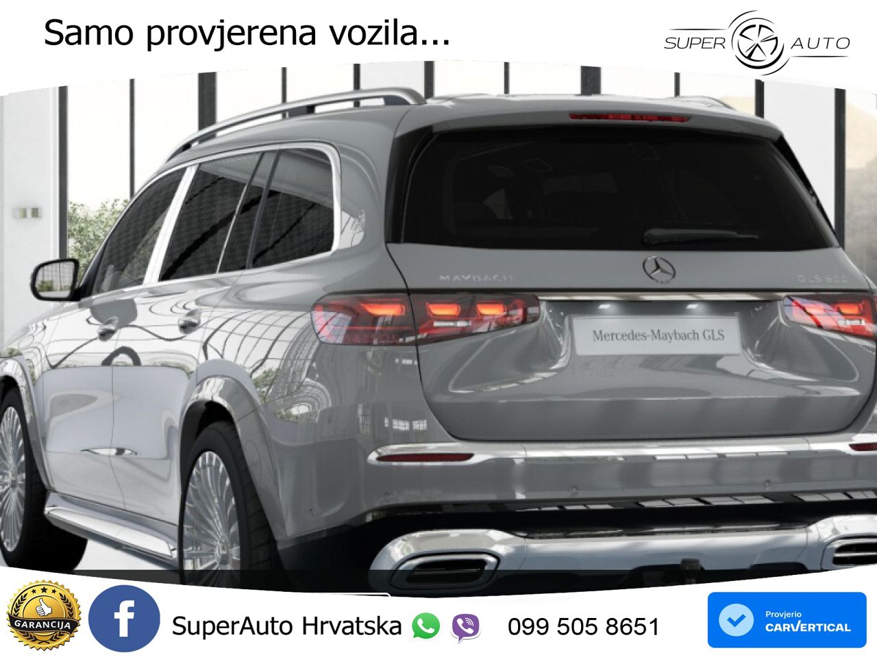 Mercedes Maybach GLS 600 V8 EQ Boost 4MATIC 9G-TRONIC ACC+HEAD+4xGR SJED+360+PANO
