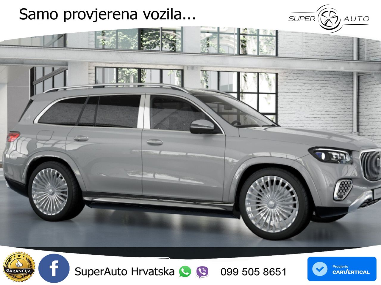 Mercedes Maybach GLS 600 V8 EQ Boost 4MATIC 9G-TRONIC ACC+HEAD+4xGR SJED+360+PANO