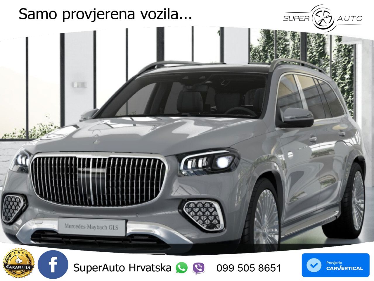 Mercedes Maybach GLS 600 V8 EQ Boost 4MATIC 9G-TRONIC ACC+HEAD+4xGR SJED+360+PANO