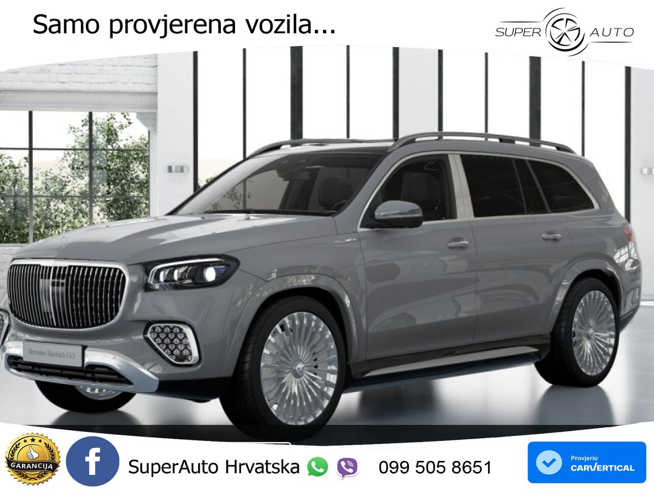 Mercedes Maybach GLS 600 V8 EQ Boost 4MATIC 9G-TRONIC ACC+HEAD+4xGR SJED+360+PANO
