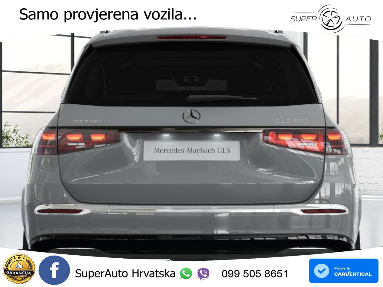 Mercedes Maybach GLS 600 V8 EQ Boost 4MATIC 9G-TRONIC ACC+HEAD+4xGR SJED+360+PANO
