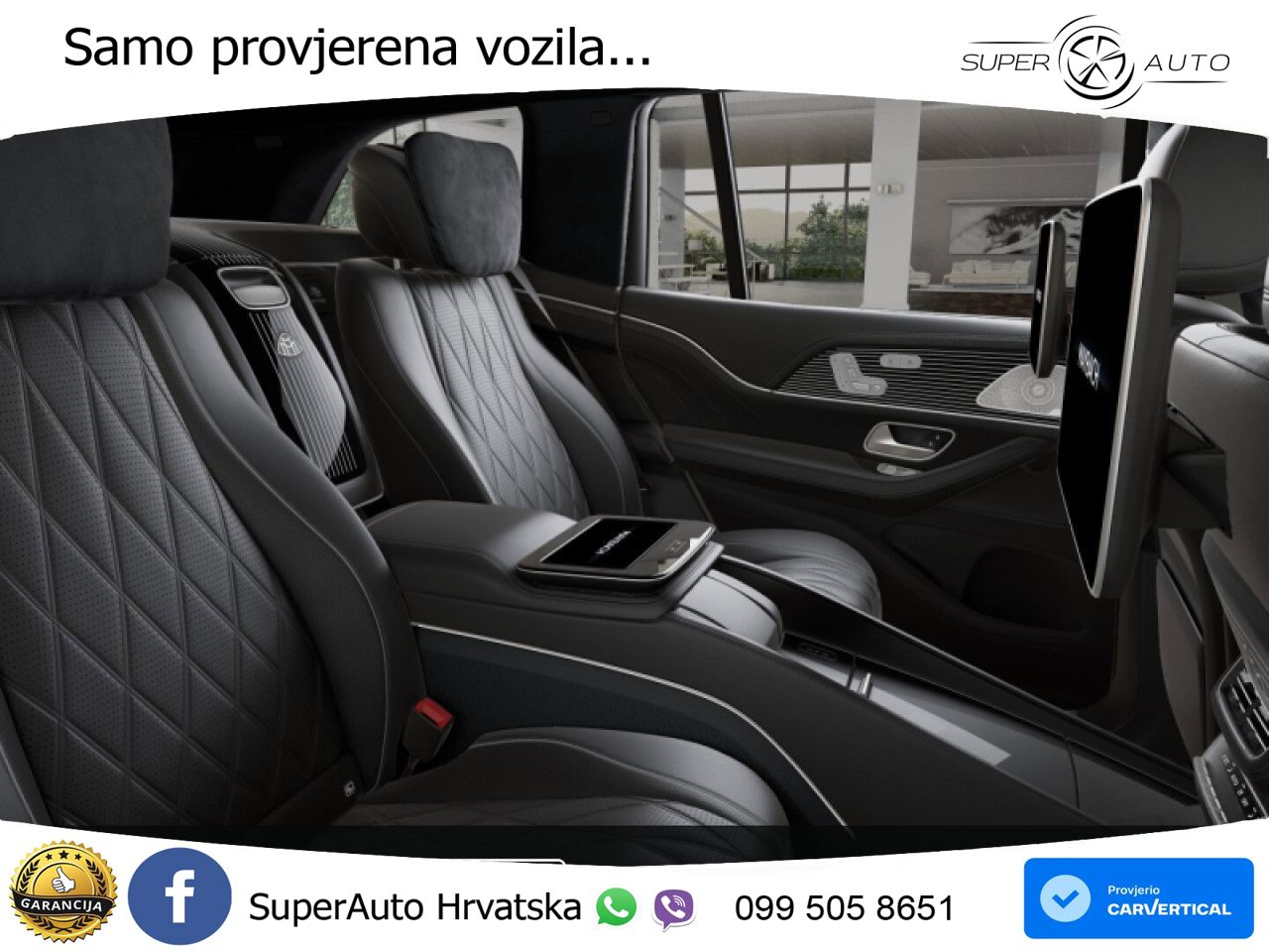 Mercedes Maybach GLS 600 V8 EQ Boost 4MATIC 9G-TRONIC ACC+HEAD+4xGR SJED+360+PANO