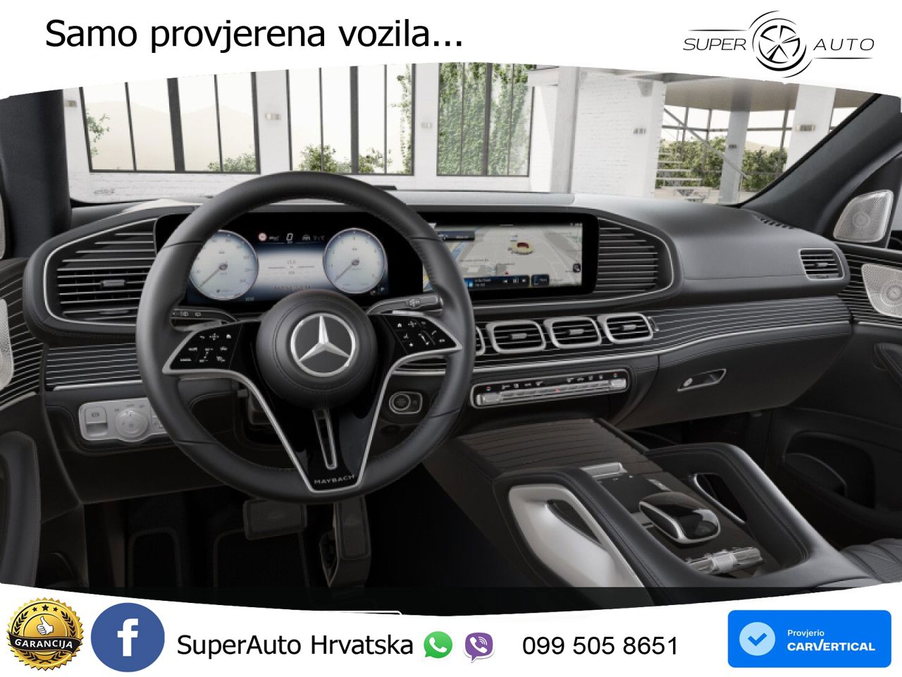 Mercedes Maybach GLS 600 V8 EQ Boost 4MATIC 9G-TRONIC ACC+HEAD+4xGR SJED+360+PANO